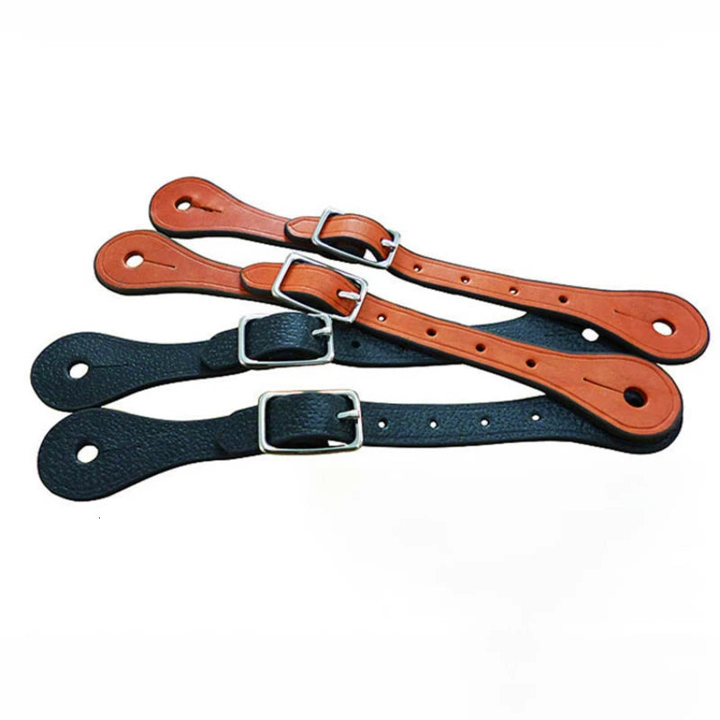 2 stücke Reiten Spurs Leder Gürtel  Western Cowboy Spur