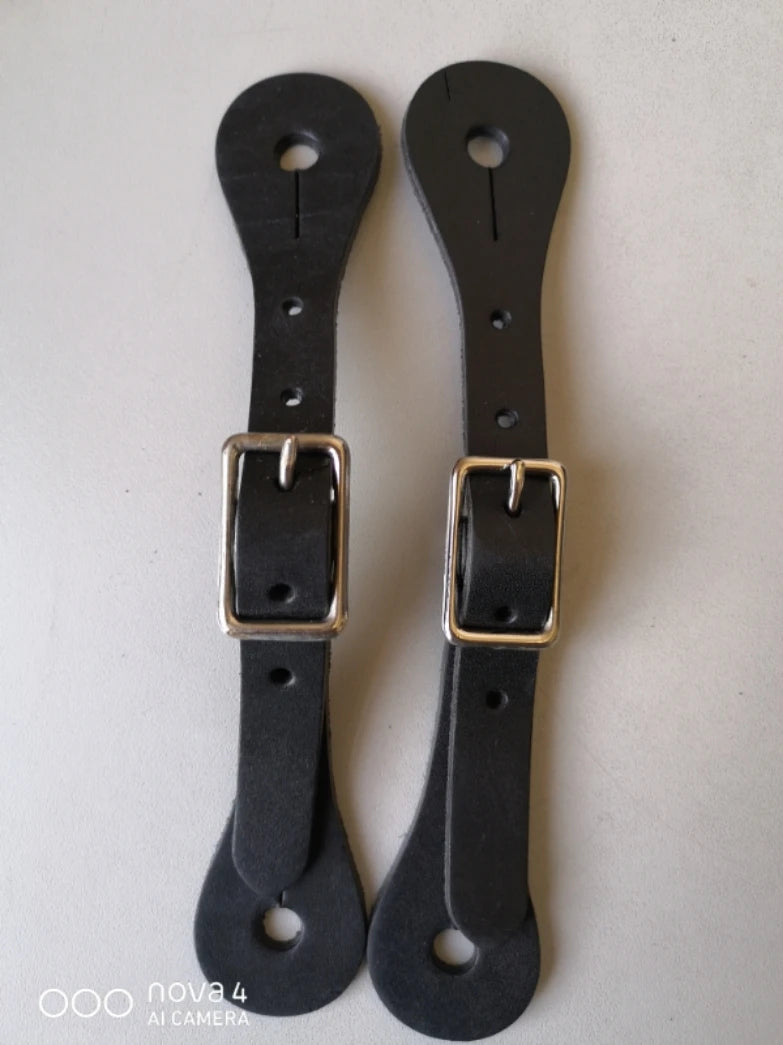 2 stücke Reiten Spurs Leder Gürtel  Western Cowboy Spur