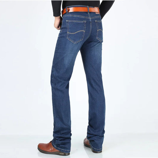 Jeans Men Business Quality Jeans Pants