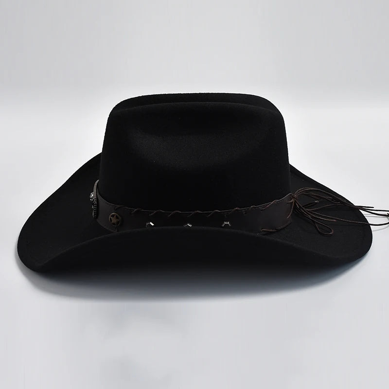 Western Cowboy Hat for Men &amp; Women Vintage Jazz Hats