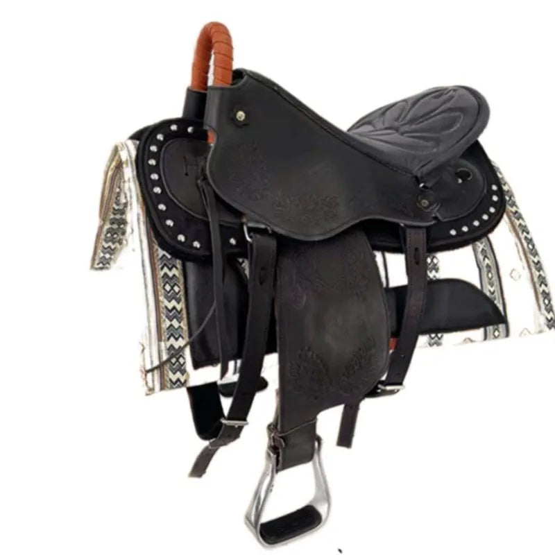 leather saddle complete accessories