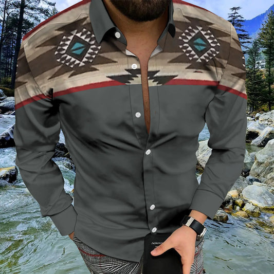 Men Shirts Cowboy