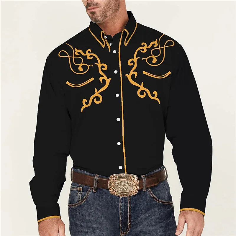 Western Tribal Men's Shirt