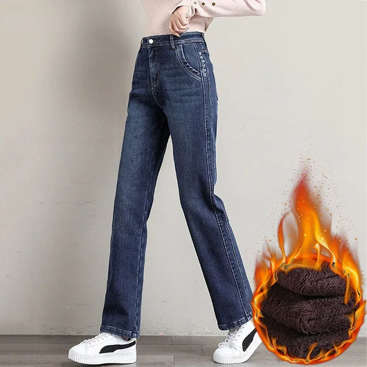 Jeans Frauen klassische  Retro Cowboy