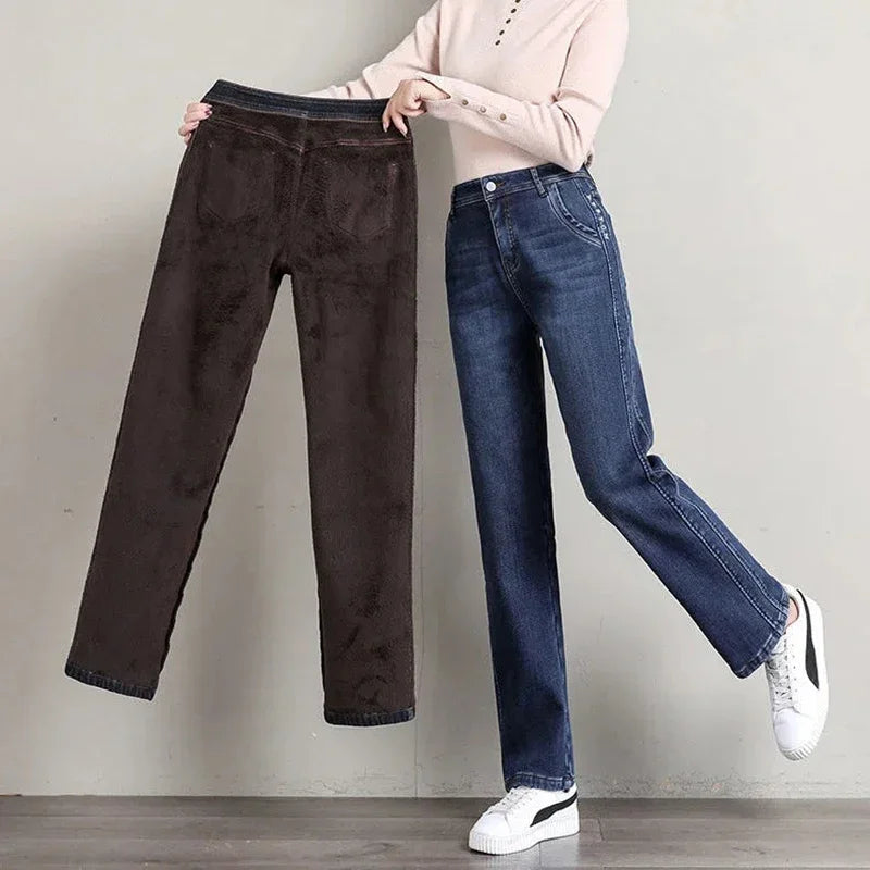 Jeans Women Classic Retro Cowboy