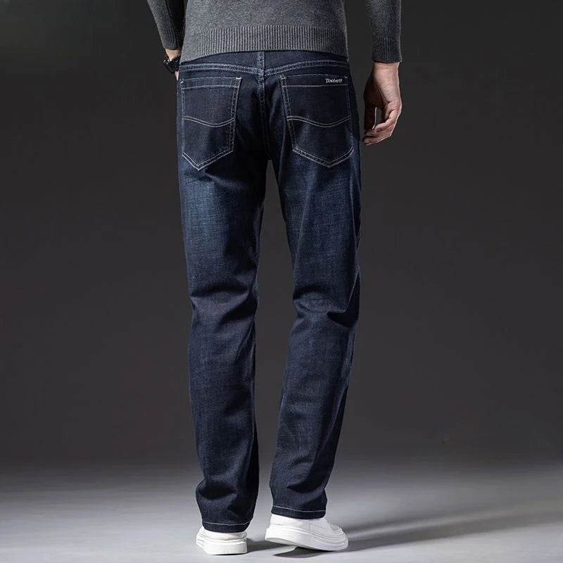 Jeans for men, classic men's cowboy pants