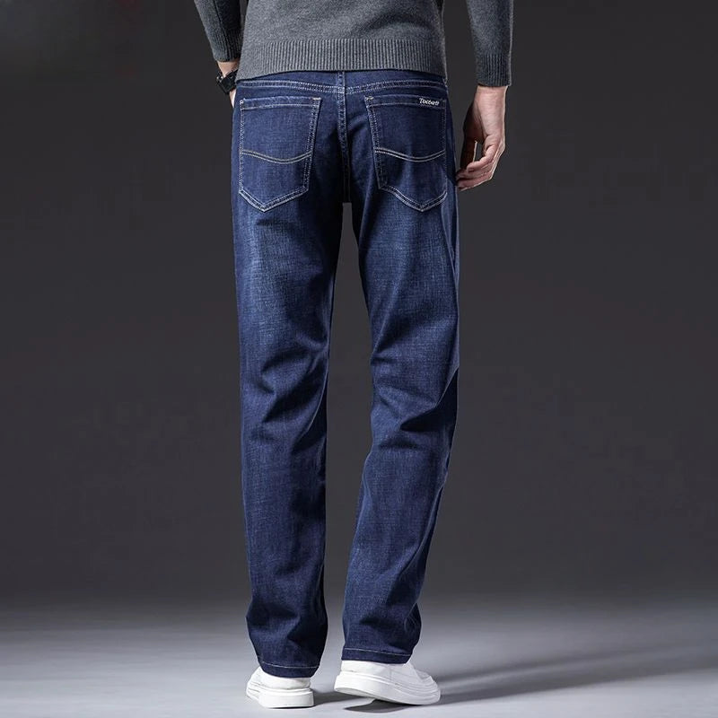 Jeans for men, classic men's cowboy pants