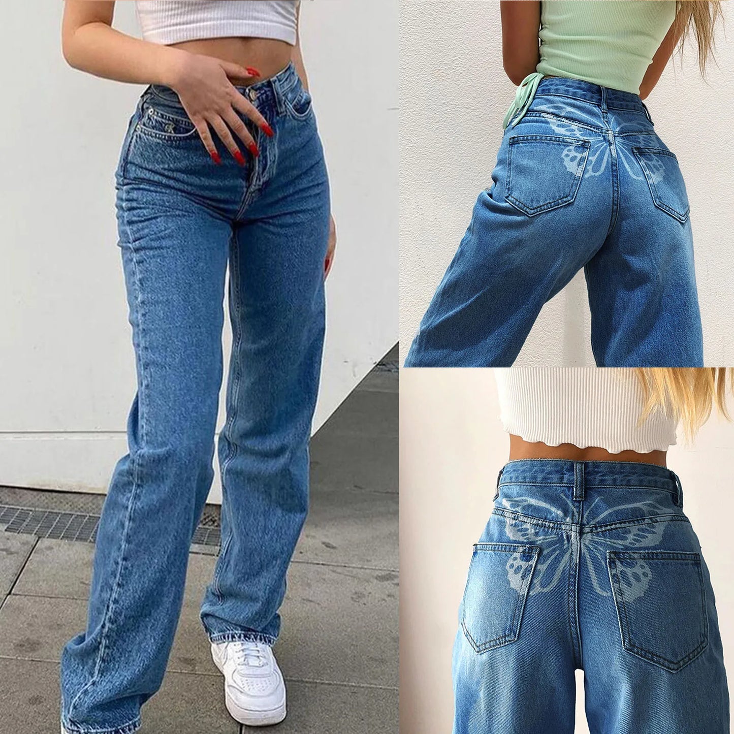 Jeans Pants Women's Fashion