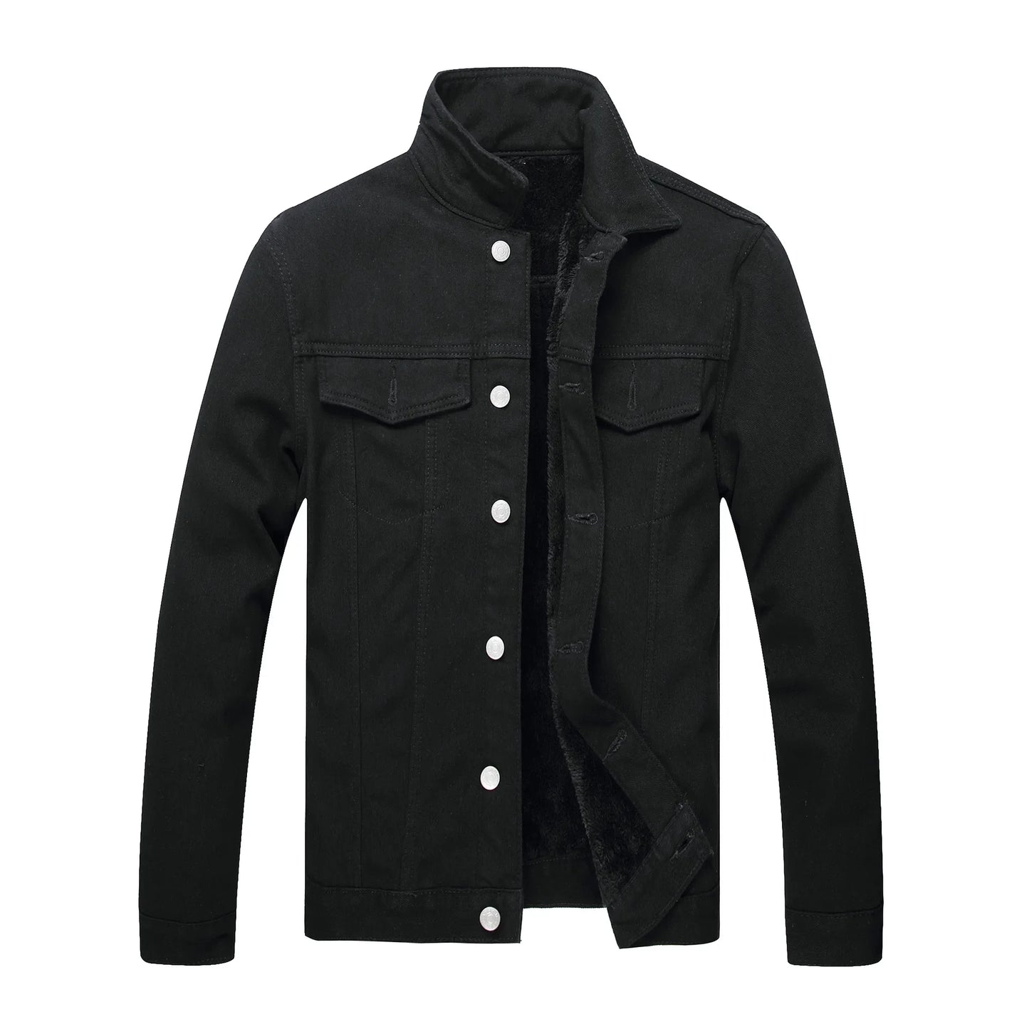 Men's Denim Jacket Thick Coats