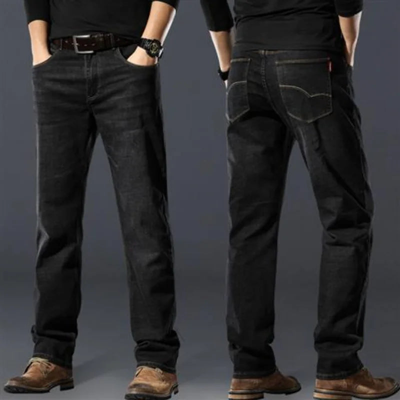 Jeans for men, classic men's cowboy pants