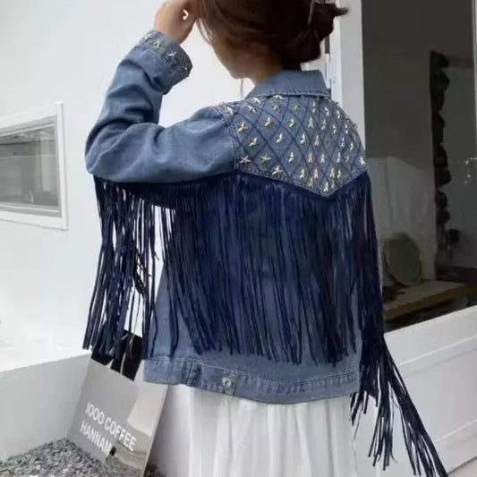 Women's Jeans Jacket Cowboy