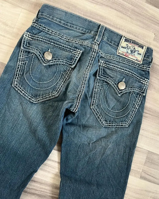 Jeans für Herrenbekleidung Casual  Baggy Herrenhose