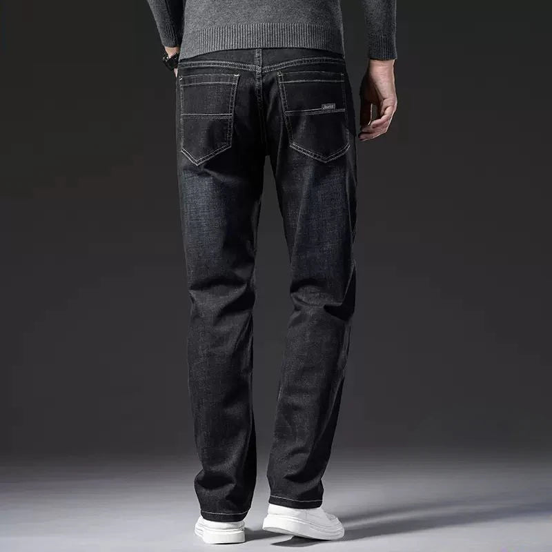 Jeans for men, classic men's cowboy pants