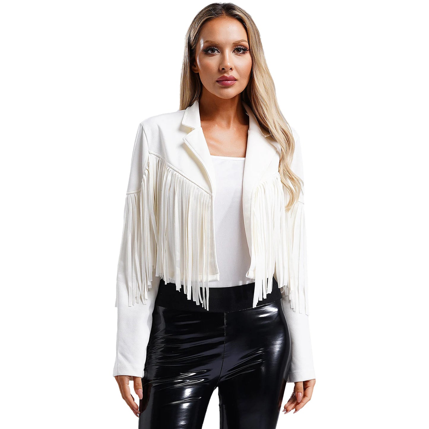 Suede Jackets Lapel Western Cowgirl