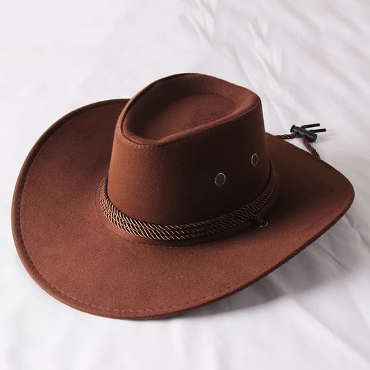 Western Cowboy Hat Retro Wide