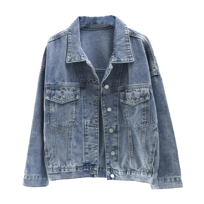 Jeans Jacke Frauen Kleidung