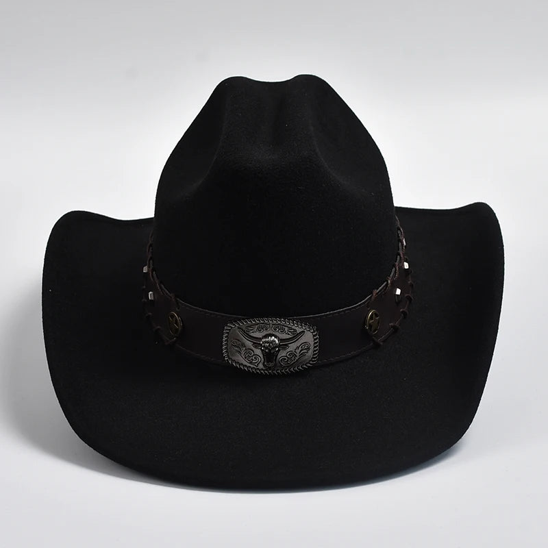 Western Cowboy Hat for Men &amp; Women Vintage Jazz Hats