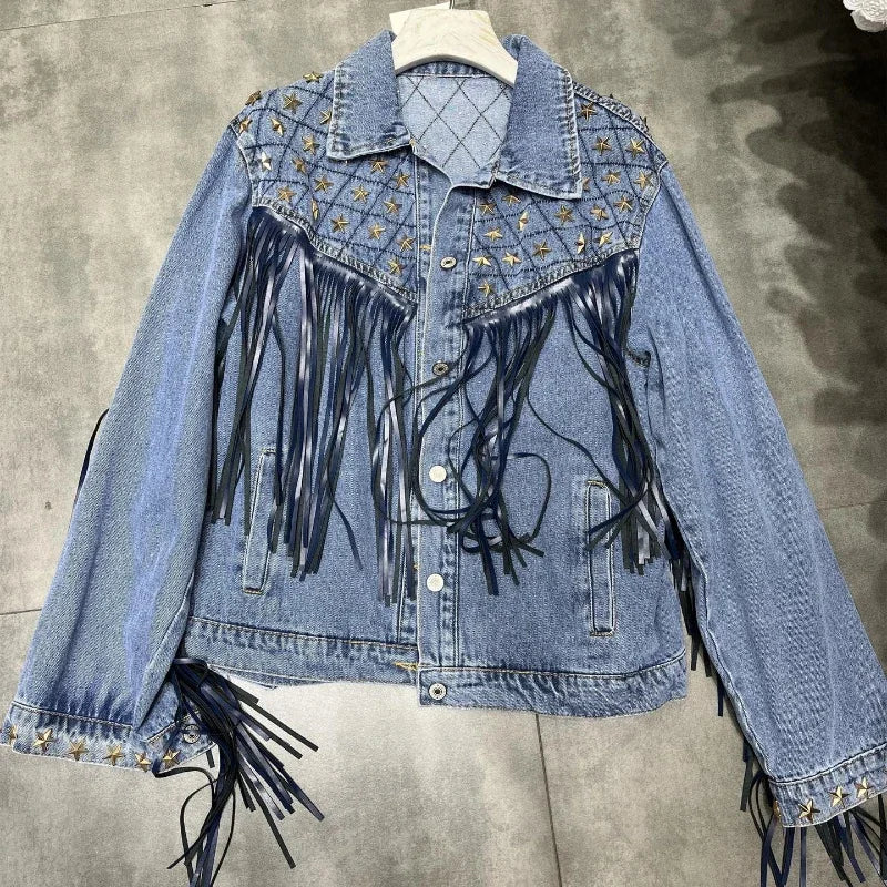 Women's Jeans Jacket Cowboy